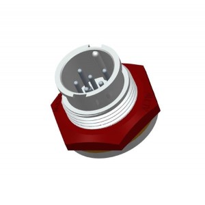 ABD-06PMMS-LC7001, Цилиндрические метрические разъемы STD STAMP PIN, PNL LOCK 6PIN M CONN