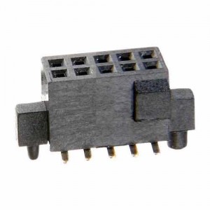 M50-4300545, Проводные клеммы и зажимы 05+05 DIL SMT GOLD VERTICAL SOCKET