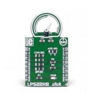 MIKROE-2665, Инструменты разработки датчика давления LPS22HB click