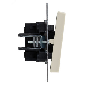 Выключатель перекрестный 1-кл. СП BRITE 10А ВС10-1-3-БрКр беж. BR-V13-0-10-K10