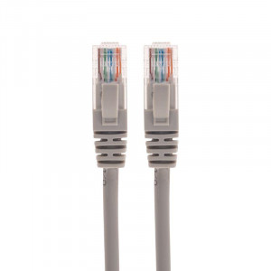 Патч-корд U/UTP CAT 5e RJ45-RJ45 26AWG LSZH сер. 2м 02-0100-2