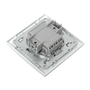 Выключатель 2-кл. СП Минск 10А IP20 бел. Basic ERV10-023-10