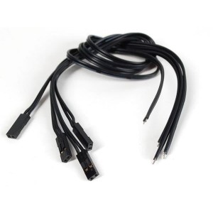 1003, Принадлежности Adafruit  Pig-Tail Cables 0.1" 2-pin 4 pack