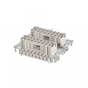 Вилочная контактная вставка BAS STC 32 69, Вилочная контактная вставка, обжимная фиксация, 32 полюса + PE, типоразмер 32B, 690V, 16A, (обжимные контакты поставляются отдельно)