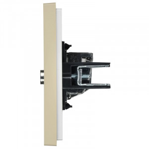 FORTE&PIANO Розетка TV оконечная FP428 ваниль IEK FP-A10-O-K10
