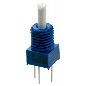 3360P-1-203LF, Потенциометр однооборотный керметный 20кОм 0.25Вт PLASTIC LINEAR