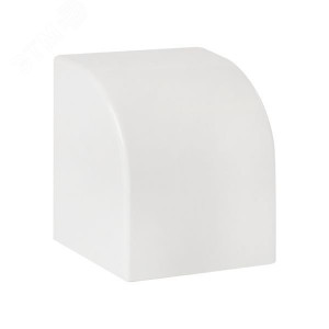 Заглушка (60х40) (4 шт) белая EKF-Plast