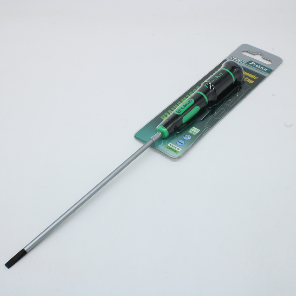 Изображение товара Прецизионная шлицевая отвертка Pro'sKit SD-081-S8 4,0 х 150 мм