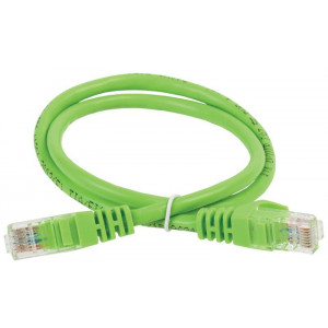Коммутационный шнур (патч-корд), кат.5Е UTP, LSZH, 1м, зеленый PC02-C5EUL-1M