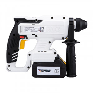 Перфоратор аккумуляторный, SDS-plus, 2,2Дж, 1х4Ач, в кейсе, KR-PT-120