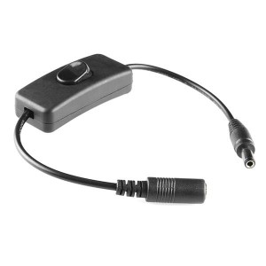 COM-11705, Принадлежности SparkFun Barrel Jack Power Switch - M-F (3\")"