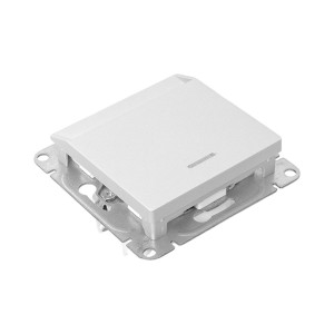 Механизм выключателя, карточный, с подсветкой, алюминий Эпика EKF UP1-SWA-card