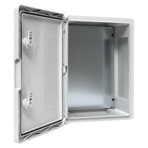 Бокс пластиковый с монтажной платой 400х300х170 мм IP65 PROxima PB65MP003