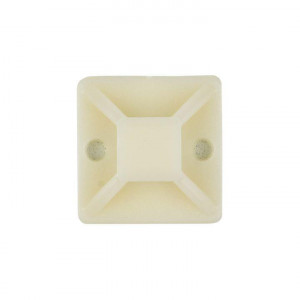 Площадка самоклеящаяся 25х25мм бел. (уп.100шт) plc-25x25