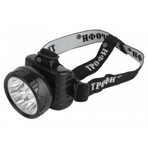 Фонарь аккумуляторный налобный TG9 9LED аккум. 4В 0.9А.ч ЗУ 220В (картон. упак.) C0045557
