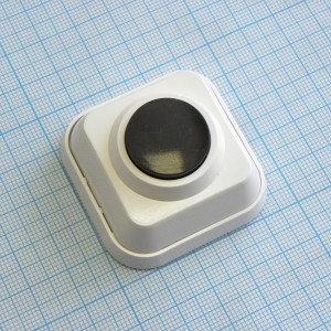 Кнопка звонка A10-4-011M, 250В, 0.4А, 45*22*45
