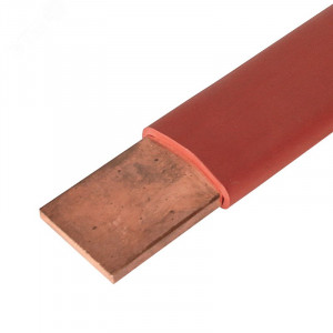 Трубка термоусадочная ТТШ-35-40/16 кирп-красн, Высоковольтная термоусадочная трубка для изоляции шин напряжением до 35 кВ, коэф.усадки 2,5:1