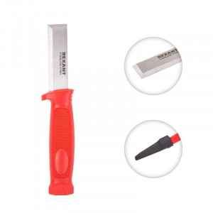 Нож-стамеска, нержавеющая сталь, лезвие 75х22мм