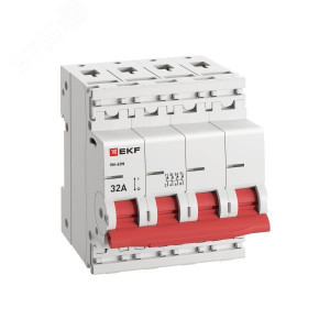 Выключатель нагрузки 4P 32А ВН-63N PROxima S63432