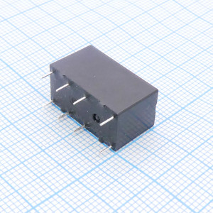 TRSB-12VDC-SB-L20-R, Катушка: 12 В 0,20 Вт 720 Ом Контакты: 2 переключающих 2 А 125 В перем. Материал: AgNi+Au Габариты 20,2х10,0х11,5 мм