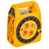 УДЛИНИТЕЛЬ НА КАТУШКЕ 3Х15М С ЗАЗЕМЛ. INDUSTRIAL УК15 2P+PE 3Х1.5КВ.ММ USBX2 LED ТЕРМОЗАЩИТА IN-KP24-16-03-15-UL