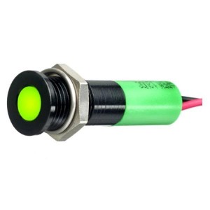 Q8F1BZZRYG28E, Светодиодные панельные индикаторы LED Indicator 8mm Flush Tri Color 28VDC IP67