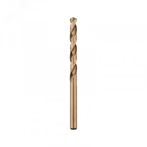 Сверло по металлу 8х117х75 мм (сталь HSS-Co 5% M35 P6M5K5) DIN 338 KR-91-0510