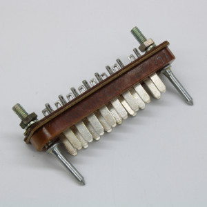 РП14-16 Л-О вилка, Соединитель  низкочастотный, прямоугольный, внутреннего монтажа