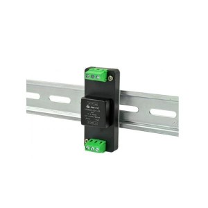 PQDE6W-Q24-S15-DIN, Преобразователи постоянного тока в постоянный с изоляцией 6W 9-36Vin 15Vout 400mA Iso Reg DIN