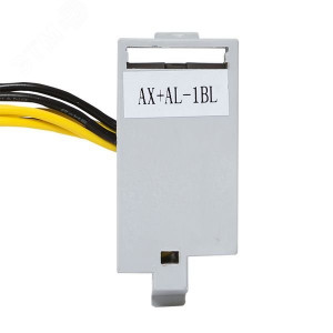 AV POWER-1 Доп. и аварийный контакт AX+AL для TR слева mccb-1L-AX+AL-TR-av
