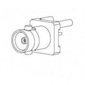 034-1065-12G, РЧ соединители / Коаксиальные соединители PCB STRAIGHT 3-LEG THRU-HOLE