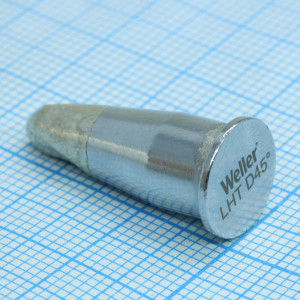 LHT D 45 soldering tip 5,0mm, Жало для паяльника WSP150, скошенный резец под углом 45° шириной 5,0мм
