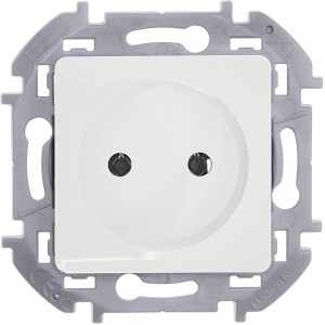 Розетка 1-м СП Inspiria 16А IP20 250В 2P механизм бел. Leg 673710