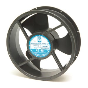 OA254AN-22-1TBXC, Вентиляторы переменного тока AC Fan, High Performance, 254x89mm, 230VAC, 850CFM, Ball Bearing, Terminals