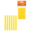 Клеевые стержни универсальные желтые, 11 мм x 100 мм, 6 шт, 