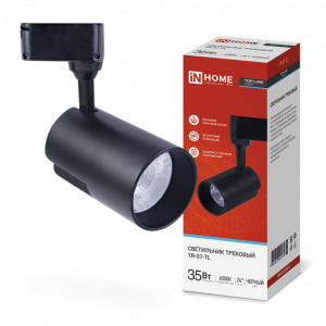 Светильник трековый светодиодный TR-07-TL 35Вт 6500К 3500Лм IP40 24 градуса черный серии TOP-LINE 4690612040189