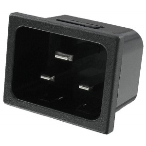 745W-15/07, Модули подачи электропитания переменного тока SNAP-IN .187 Q.D SDR