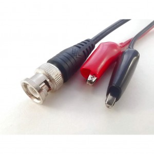 BC55-60010 BNC, Коаксиальный кабель BNC - ALIG с разъемом и зажимами 