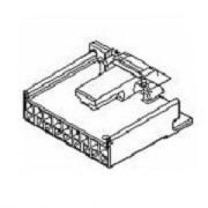 12064980, Автомобильные разъемы 9P FEMALE BLK CONN MP 100 SERIES 5AMPS