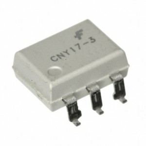 CNY17-3S, Оптопара транзисторная, x1 5.3кВ 70В 0.05А 0.15Вт Кус=100...200%