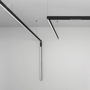 Шинопровод для низковольтных трековых светильников 1м черный 41959