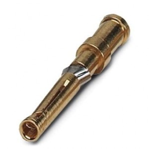 1674943, Сверхмощные разъемы питания Turn 1.6 Crimp Fem Diam. 0.75-1.00mm Au