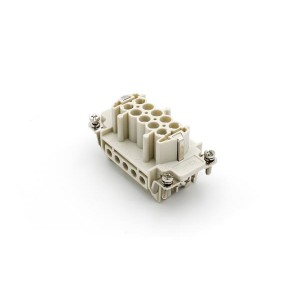 93601-0231, Сверхмощные разъемы питания 10P+ PE F INSERT 16A SRW TERM 7310.6004.0