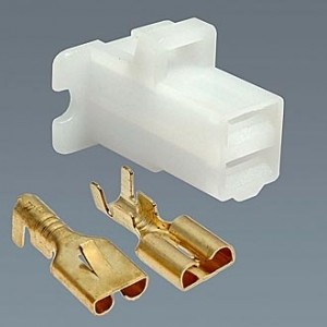 DJ70224-6.3-21, Разъем авт. соединитель DJ70224-6.3-11, 12/ 24 (DC) В розетка