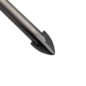 Сверло по стеклу и керамике 12 мм 4 грани шестигранный хвостовик KR-91-0652