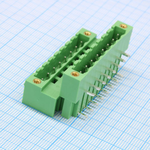 2EDGRTM-5.0-16P-14-00A(H), Разъемный клеммный блок на плату, 16 контактов.