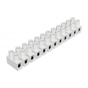 Клеммная колодка 4E/12 GW, Клеммные колодки, Тип 4 GW, 12 полюсов, Glow Wire, делимые, без защиты провода, номинальное сечение провода: 1,5 мм кв., номинальные характеристики: 400 V; 17,5 A; серия Appliance