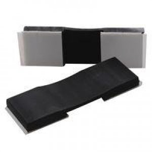 FCC-4-3-RT, Кабельный монтаж и принадлежности Clamp,Flat,Adh Mnt,Black, Clamp,Flat,Adh Mount,Black,100/Bag