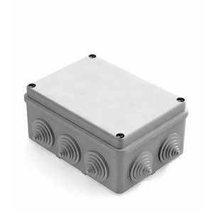 Коробка распаячная для наружного монтажа 10 гермовводов 150х110х70мм IP55 8820018