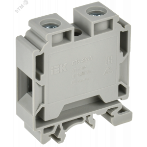 Колодка клеммная CTS с шестигранником 35мм2 серая YCT10-01-K03-035